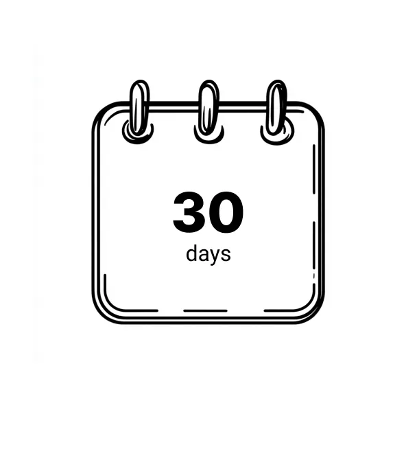 30 días con el mismo empleador