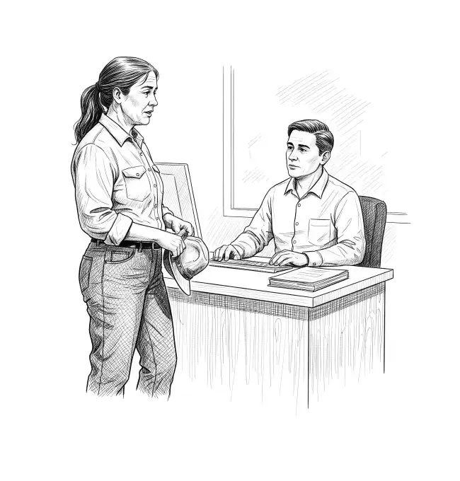 Talk to human resources